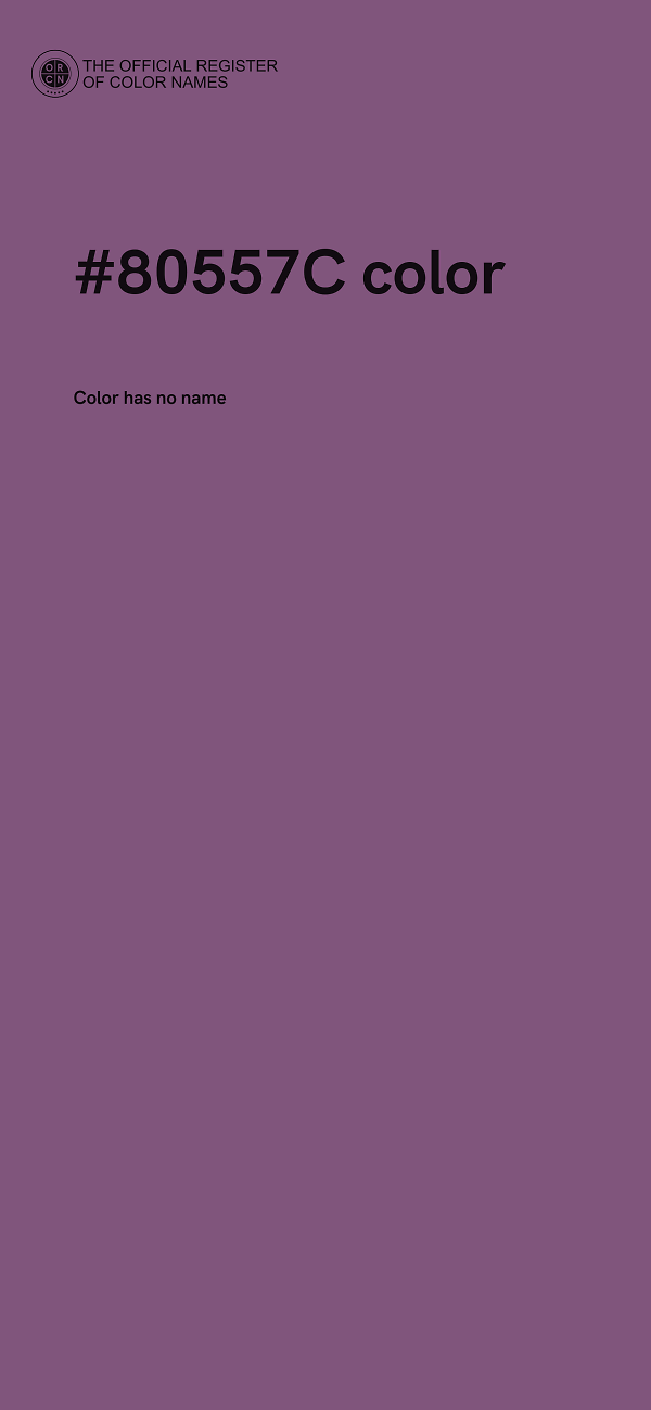 #80557C color image