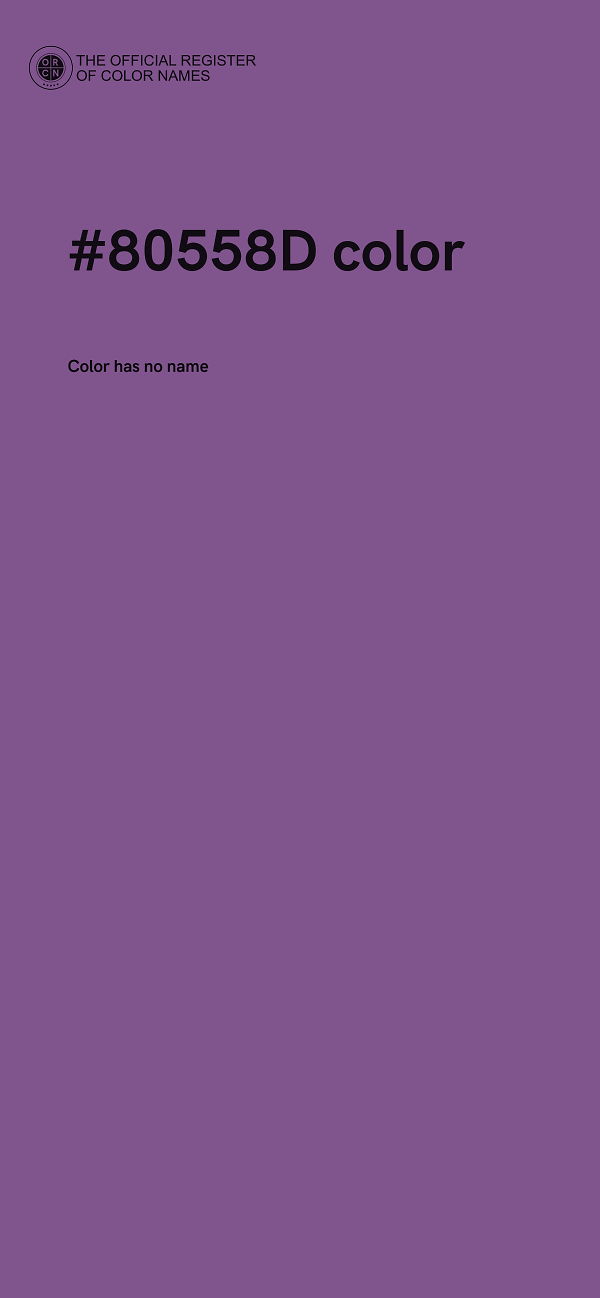 #80558D color image