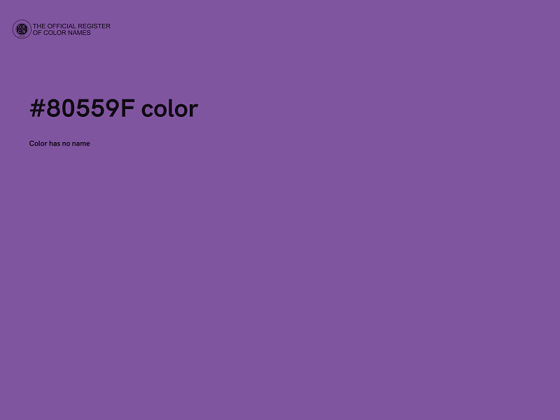 #80559F color image