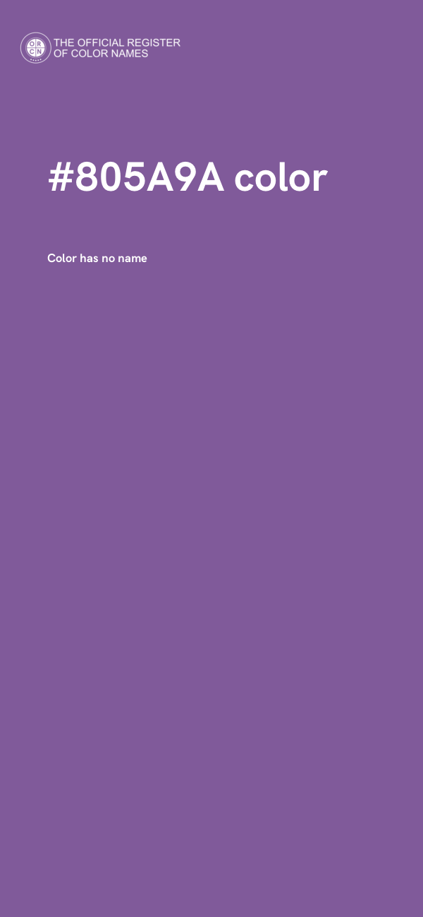 #805A9A color image