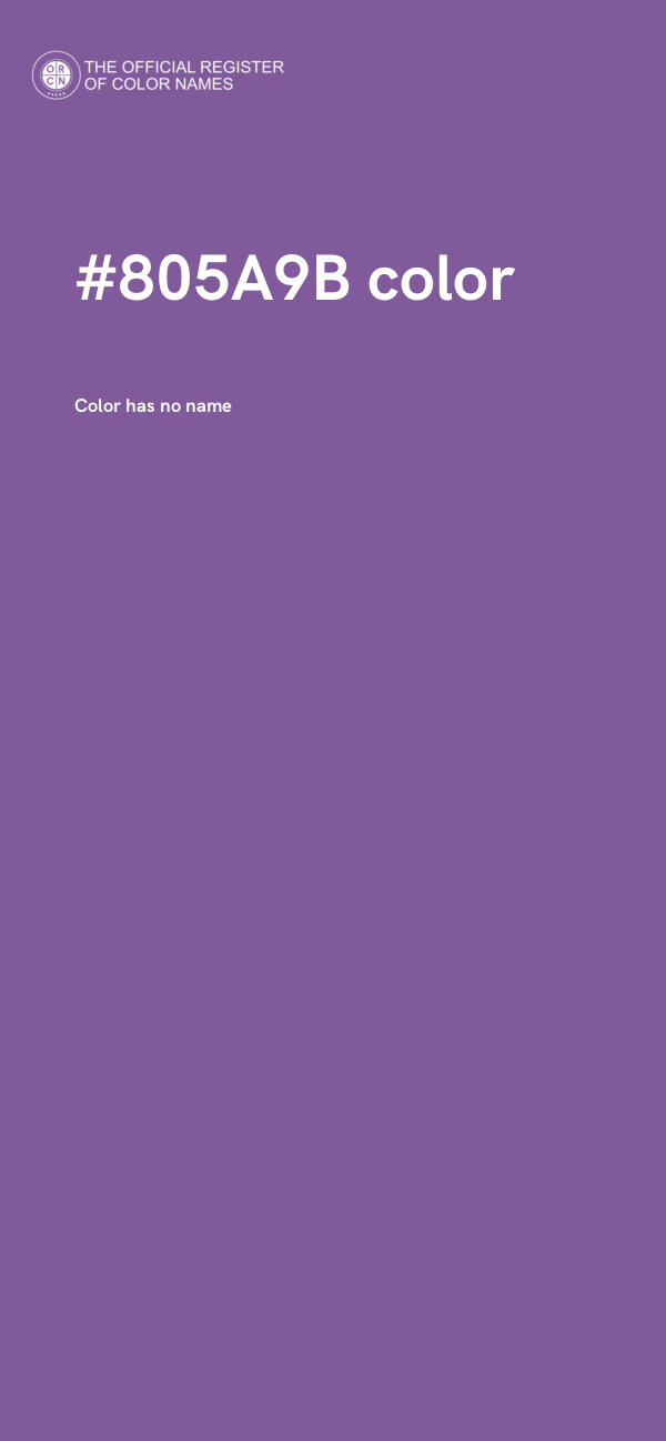 #805A9B color image