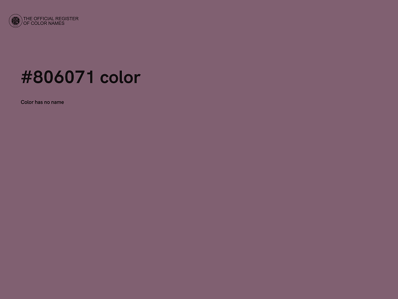 #806071 color image