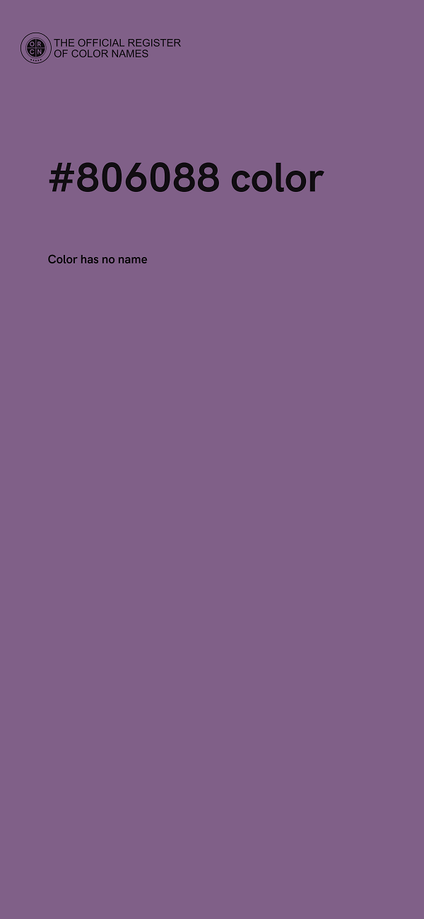 #806088 color image