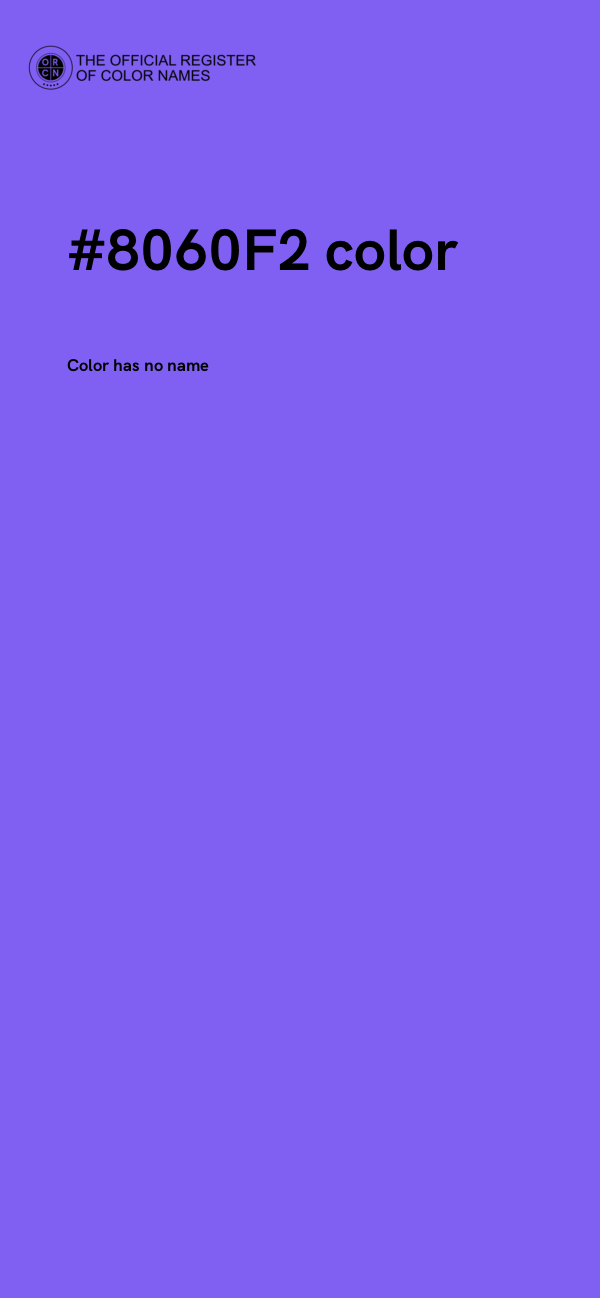 #8060F2 color image