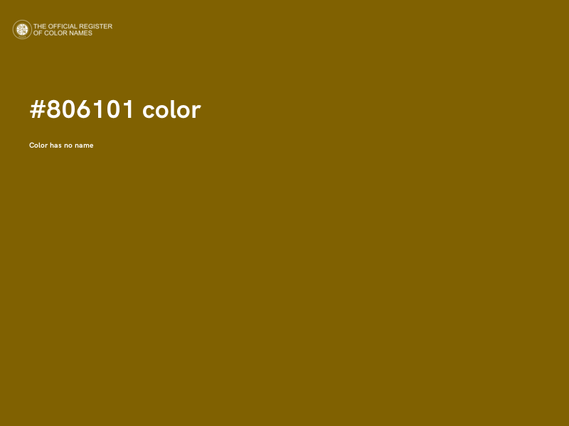 #806101 color image