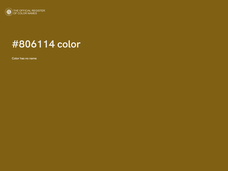 #806114 color image