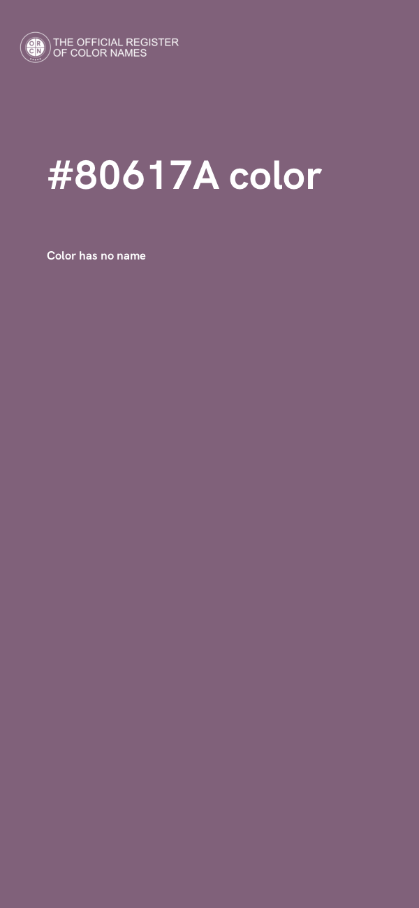 #80617A color image