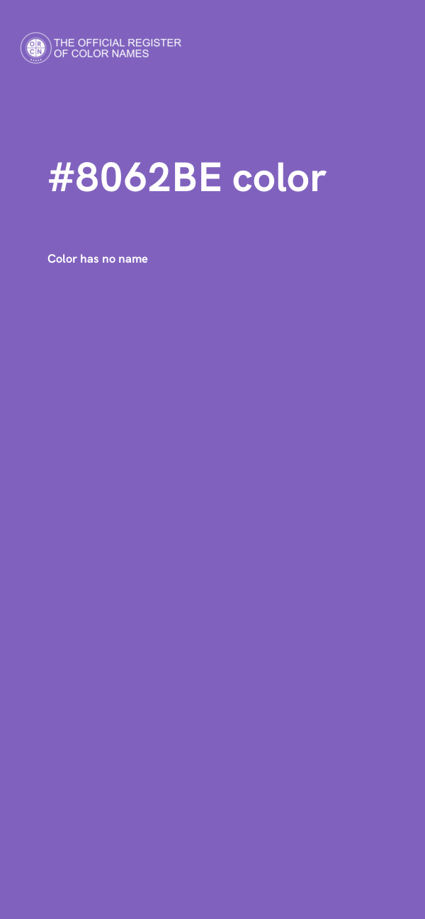 #8062BE color image