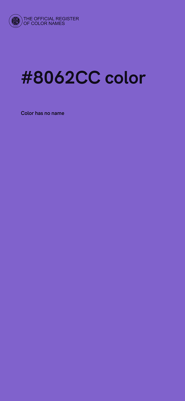 #8062CC color image