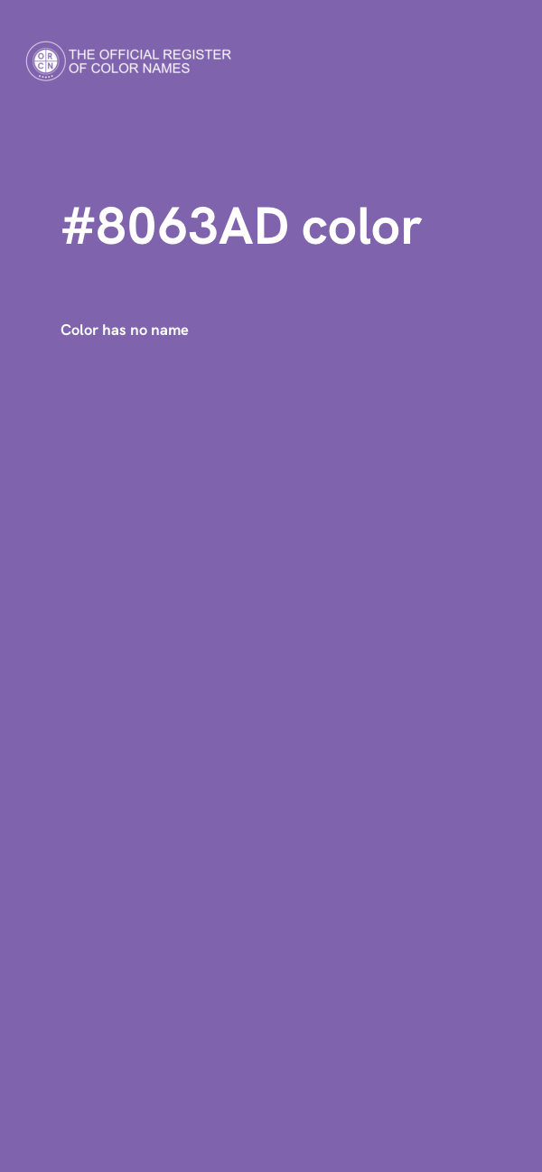 #8063AD color image