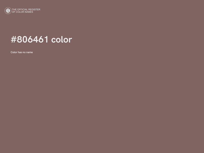 #806461 color image