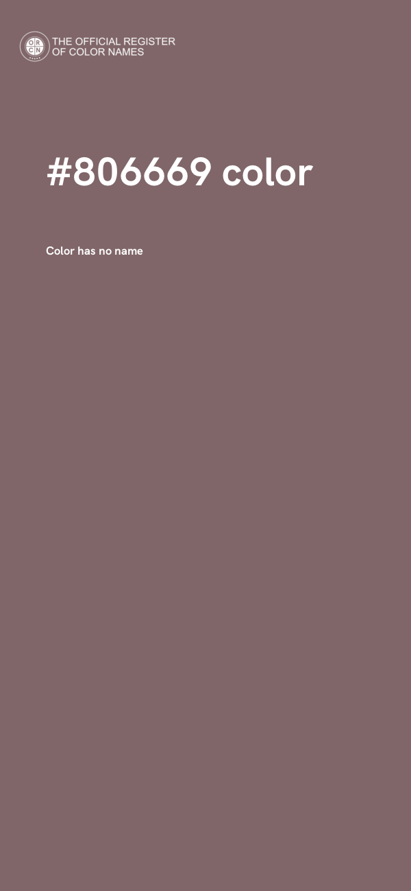 #806669 color image