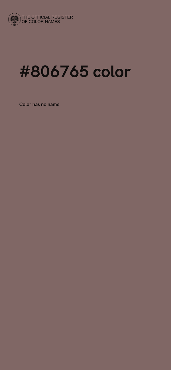 #806765 color image