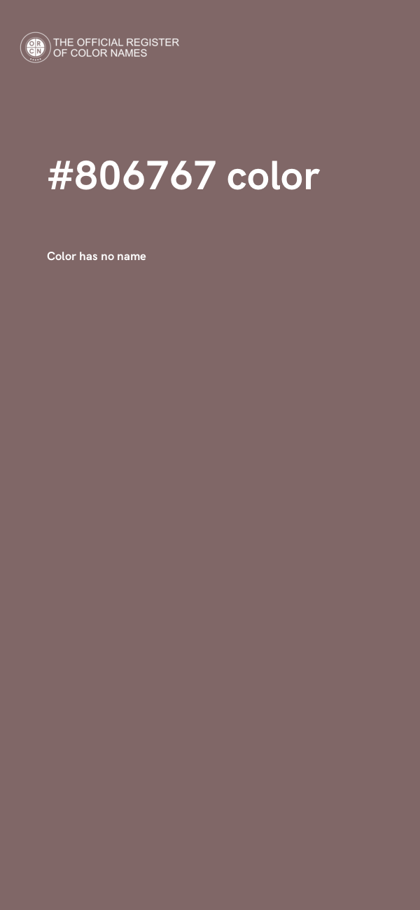 #806767 color image