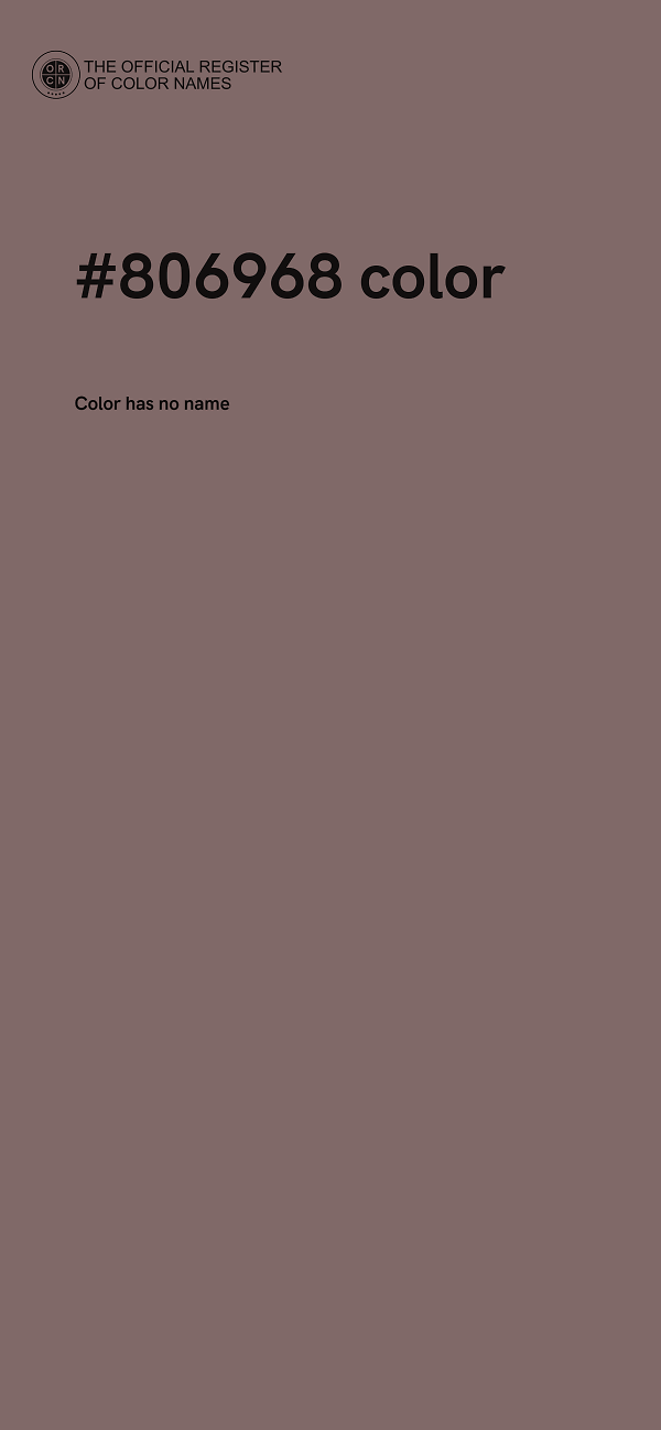 #806968 color image