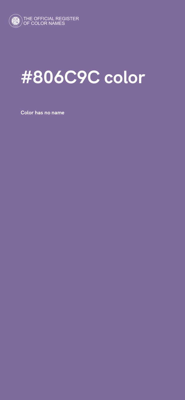 #806C9C color image