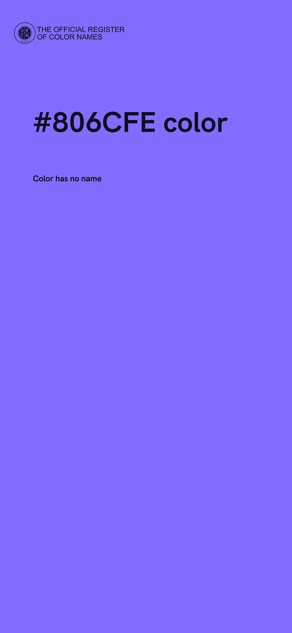 #806CFE color image