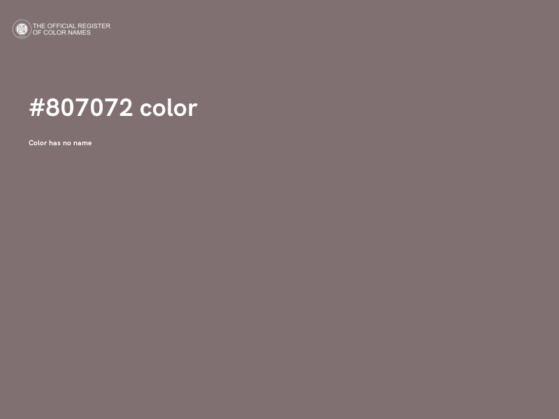 #807072 color image