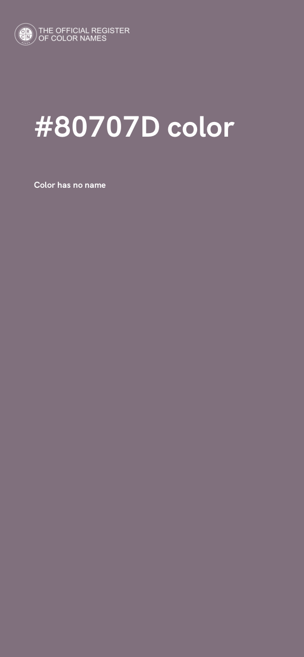 #80707D color image