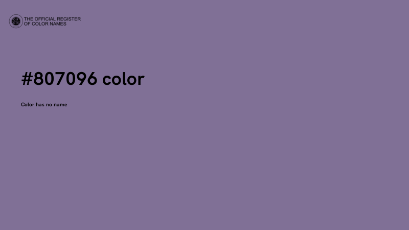 #807096 color image
