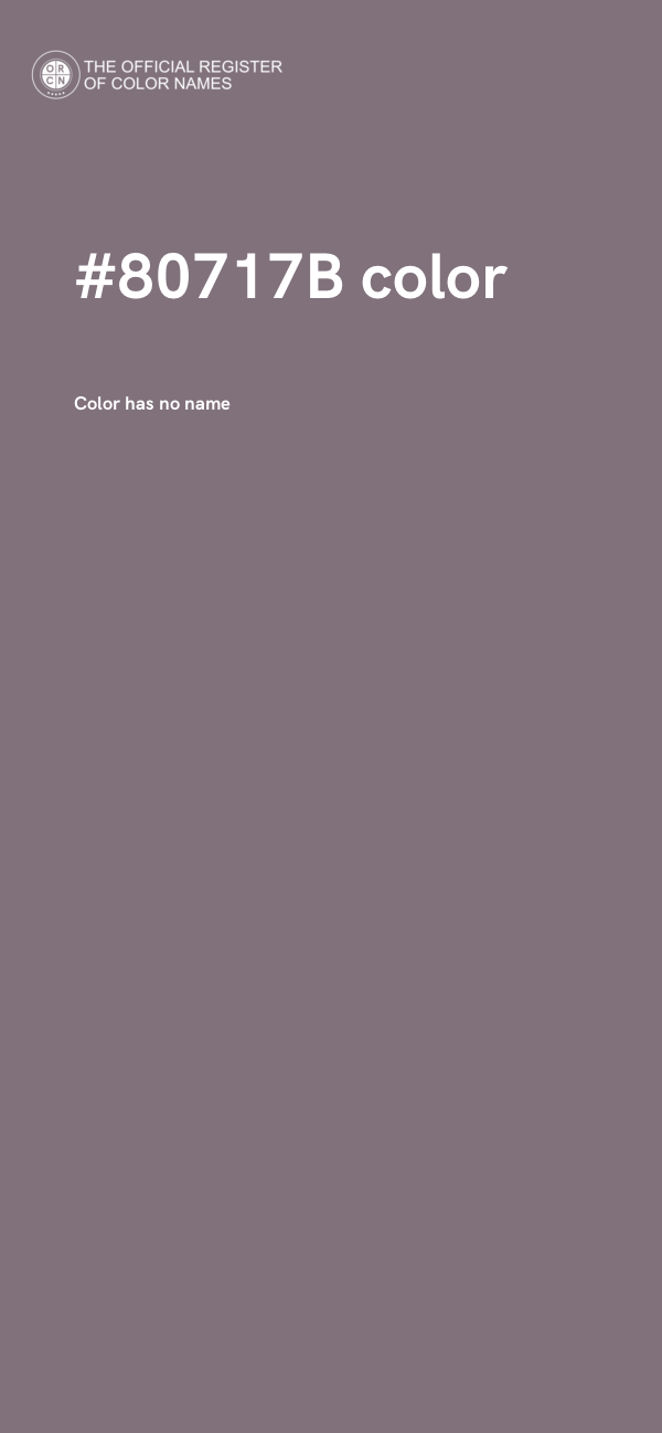 #80717B color image