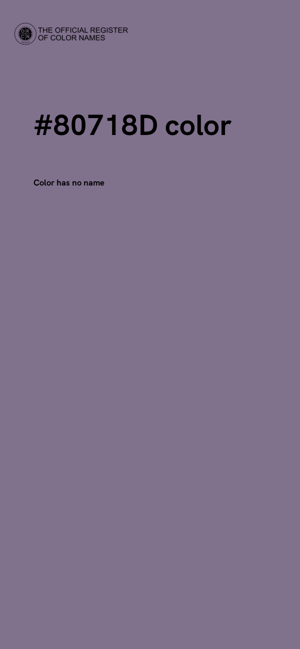 #80718D color image