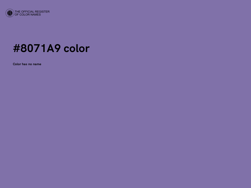 #8071A9 color image