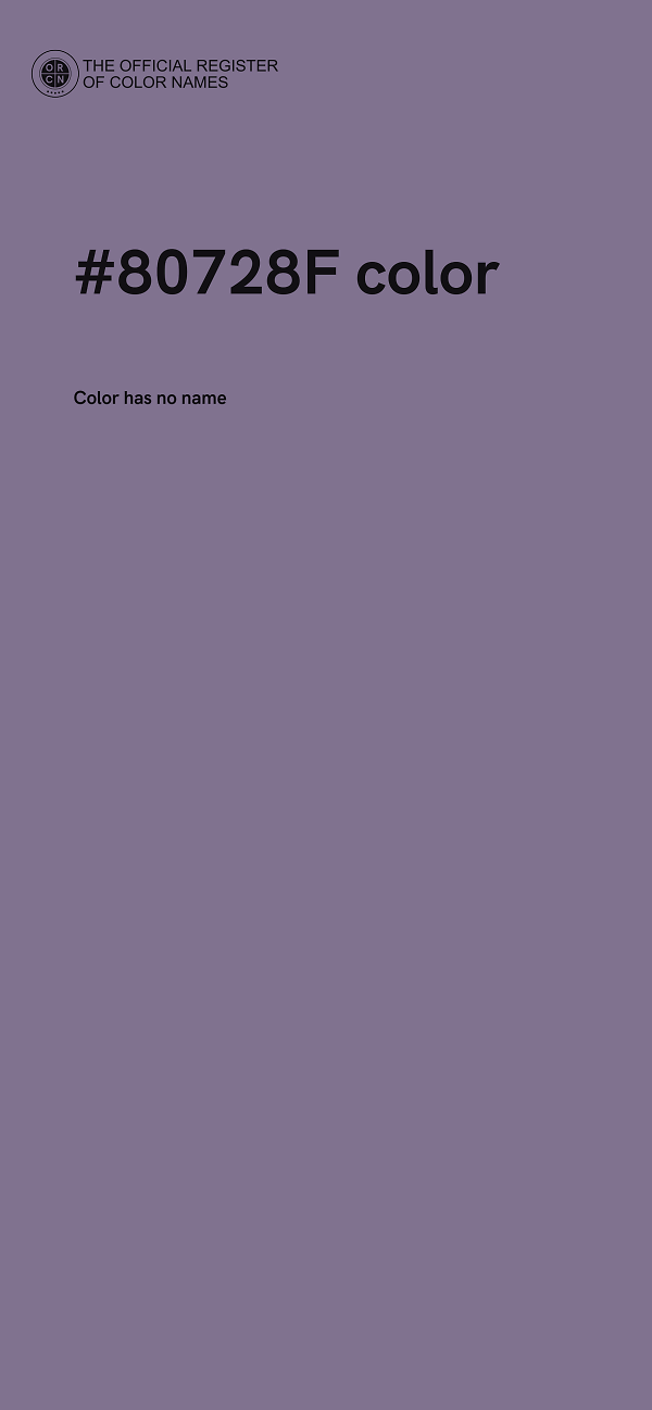 #80728F color image