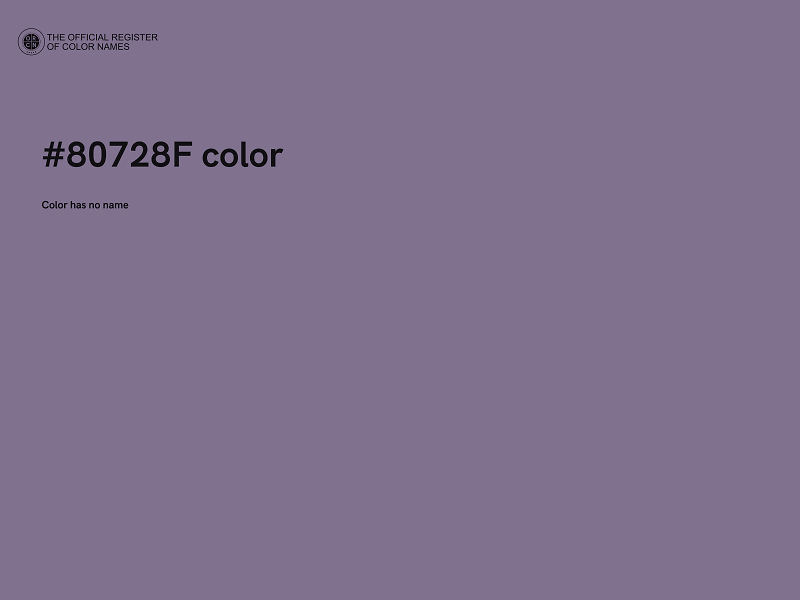 #80728F color image