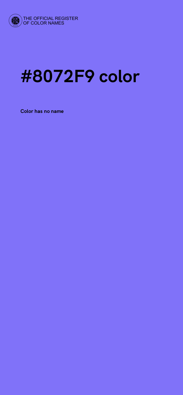 #8072F9 color image