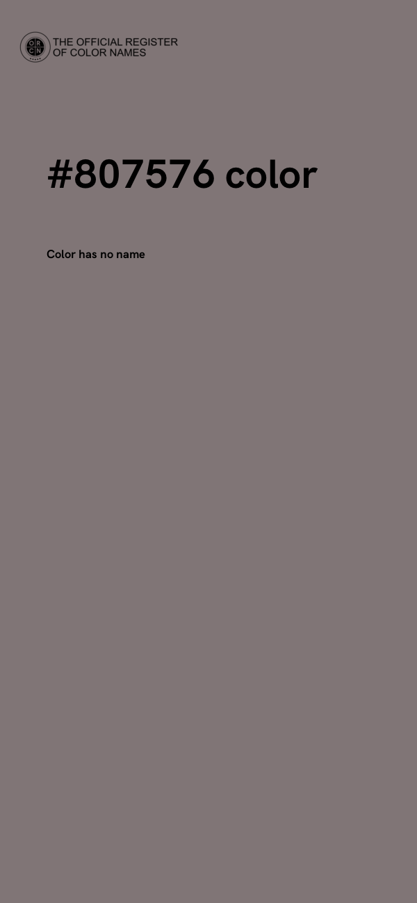 #807576 color image