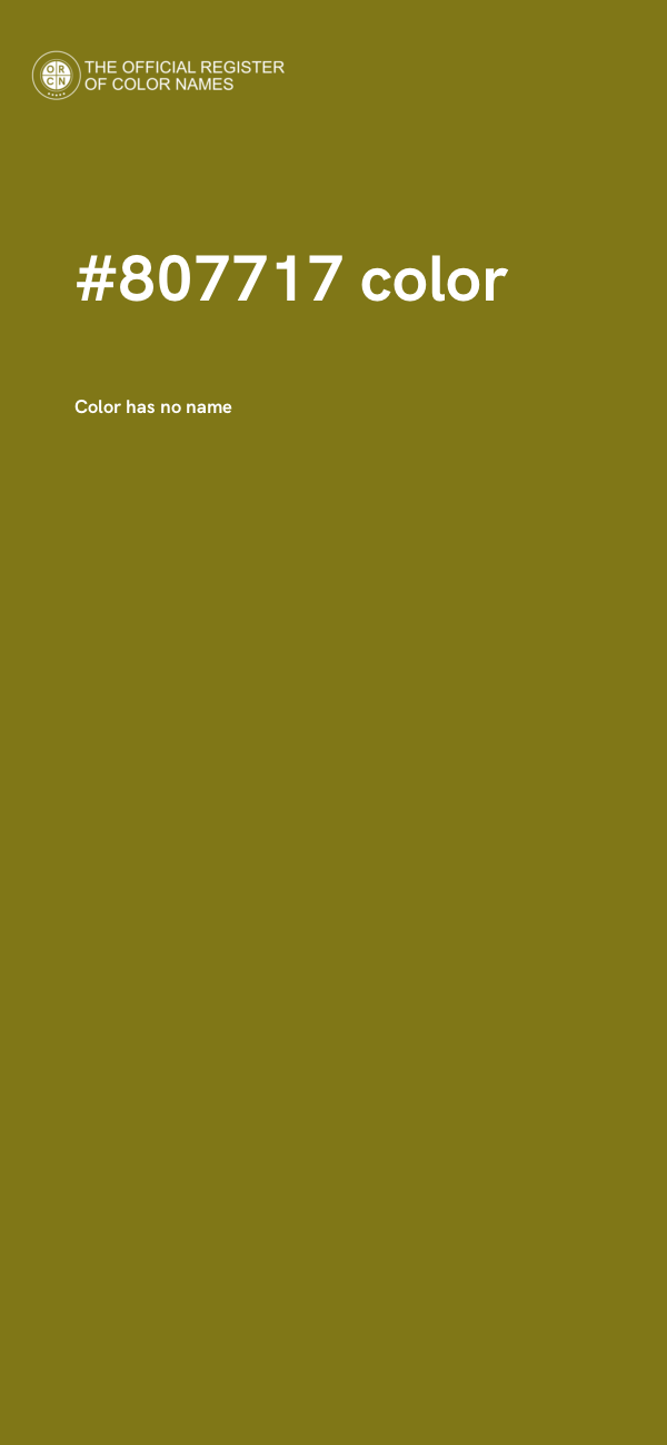 #807717 color image