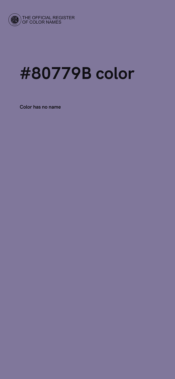 #80779B color image