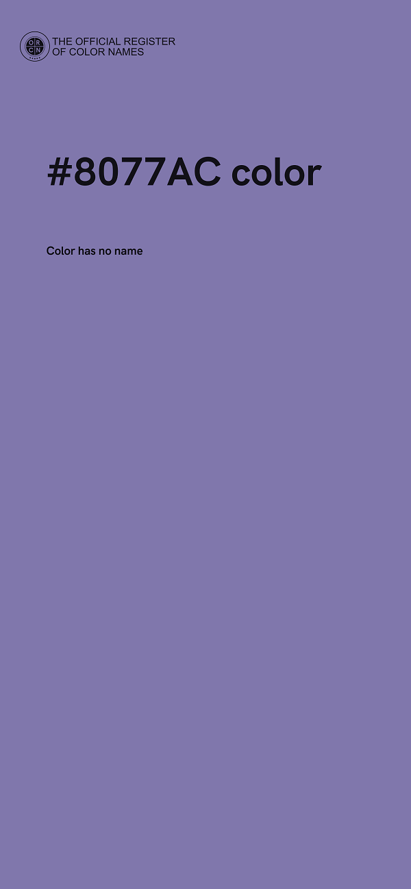 #8077AC color image