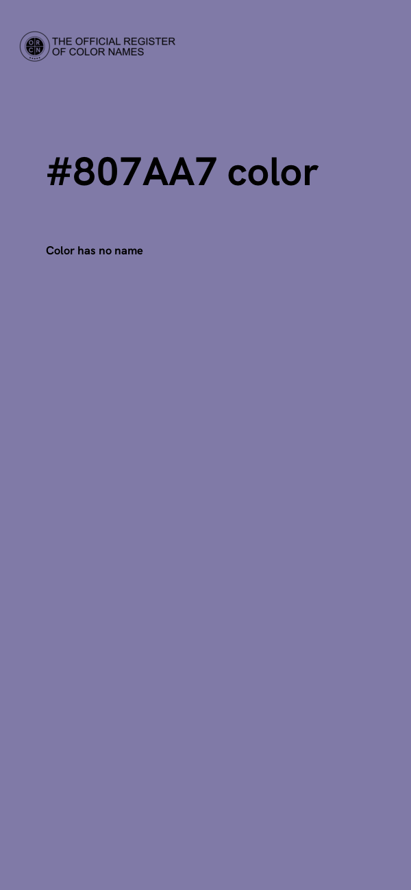 #807AA7 color image