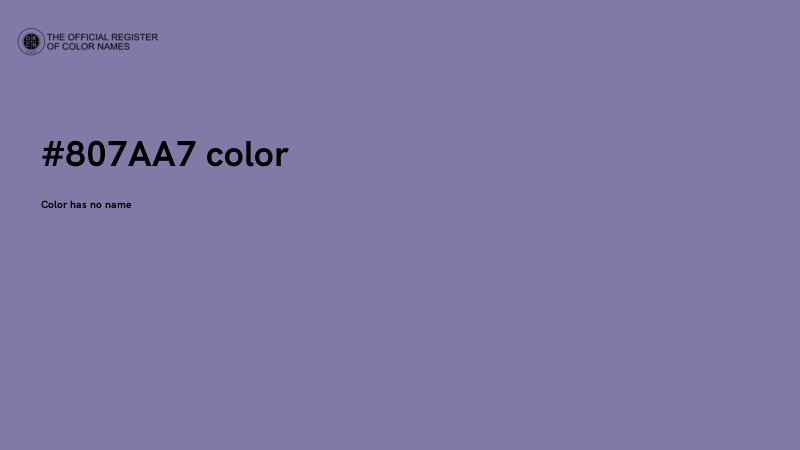 #807AA7 color image