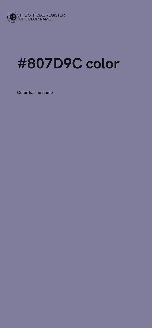 #807D9C color image