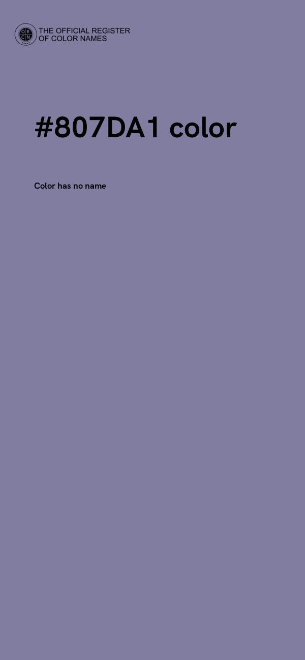 #807DA1 color image