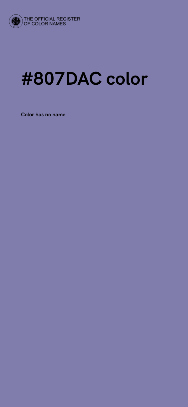 #807DAC color image