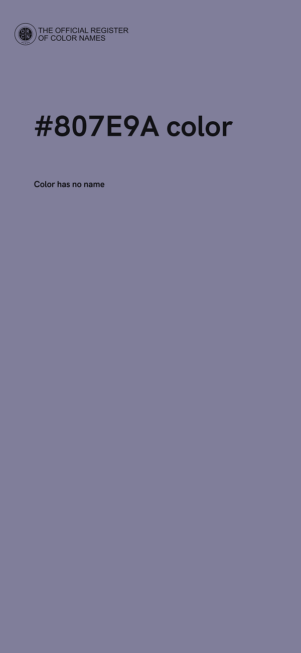#807E9A color image