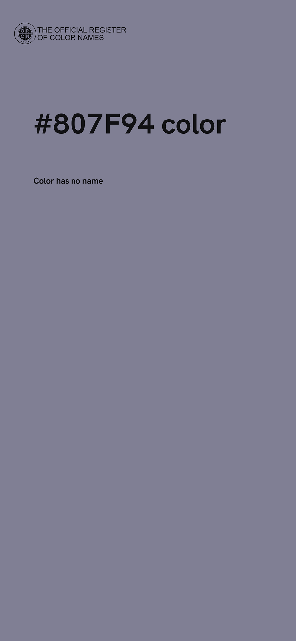#807F94 color image