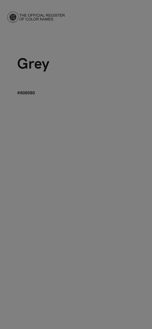 #808080 - Grey color image