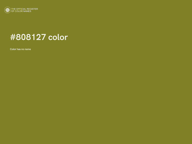 #808127 color image