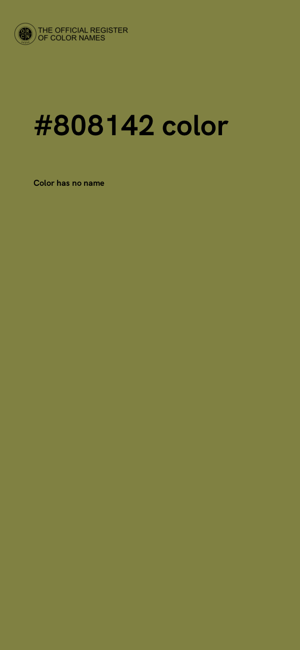 #808142 color image