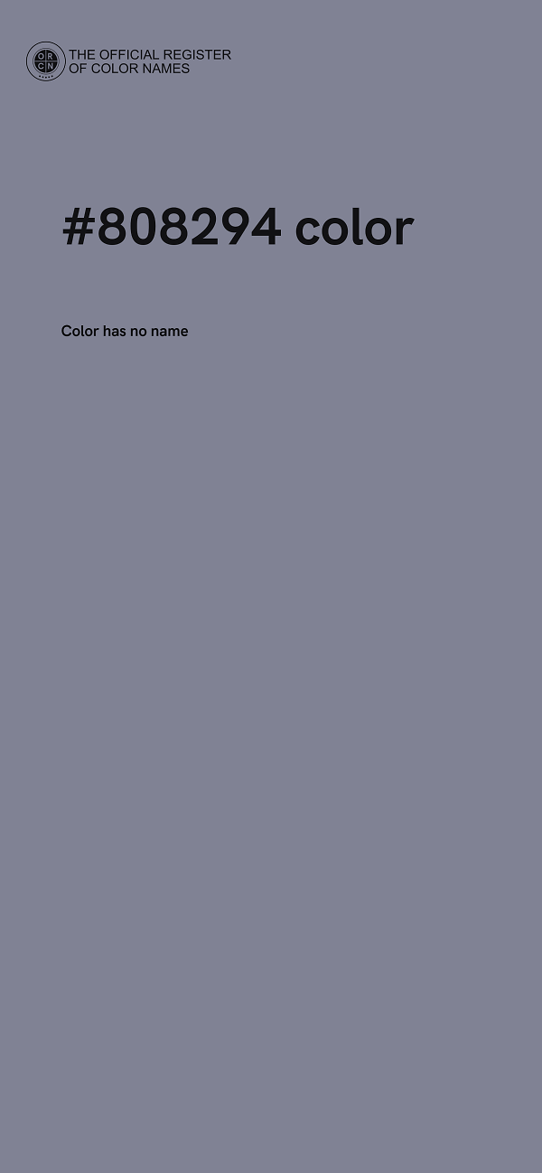 #808294 color image