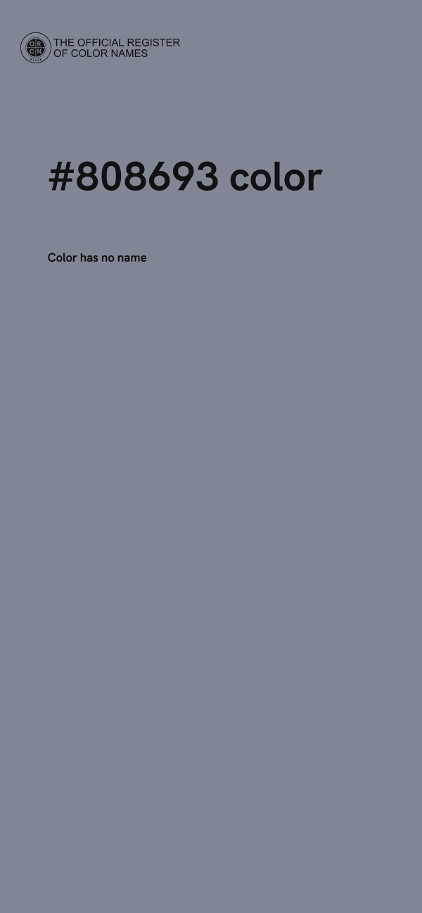#808693 color image
