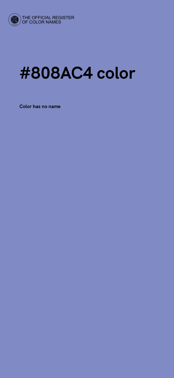 #808AC4 color image