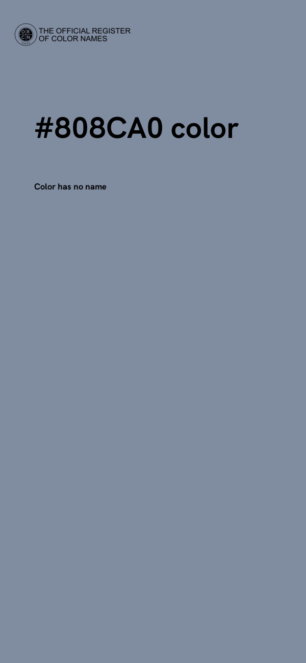 #808CA0 color image
