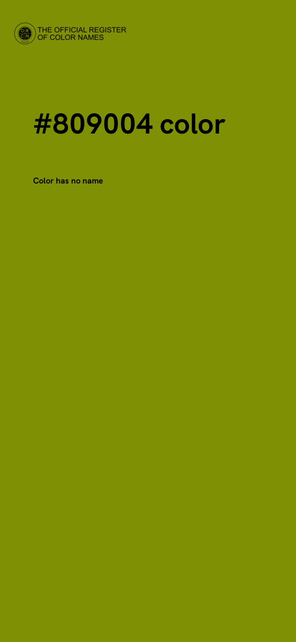 #809004 color image