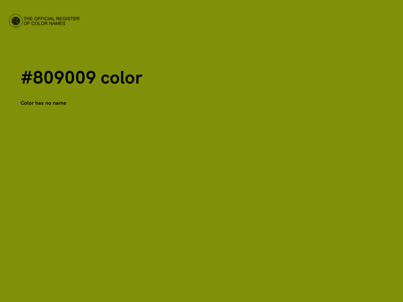 #809009 color image